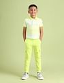 U.S. Polo Assn. Kids Regular Fit Solid Cargo Joggers