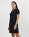 Tommy Hilfiger Solid Regular Polo Dress
