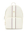 Tommy Hilfiger Solid White Nylon Backpack