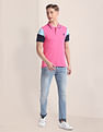 U.S. Polo Assn. Colour Block Slim Polo Shirt
