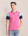 U.S. Polo Assn. Colour Block Slim Polo Shirt