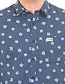 U.S. Polo Assn. Denim Co. Leaf Print Slim Fit Shirt
