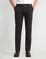 Arrow Mid Rise Tapered Fit Trousers