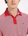 Tommy Hilfiger Striped Regular-Fit Cotton Polo Shirt