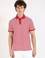 Tommy Hilfiger Striped Regular-Fit Cotton Polo Shirt
