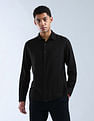 Flying Machine Solid Regular Fit Digitopia Shirt