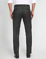 Arrow Tailored Regular Fit Dobby Formal Trousers