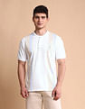 U.S. Polo Assn. Colourblocked Slim Fit Polo Shirt