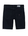 Tommy Hilfiger Kids Mid Rise Rinsed Crest Shorts