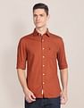 U.S. Polo Assn. Solid Dobby Tailored Shirt