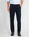 Arrow Newyork Slim Fit Solid Trousers