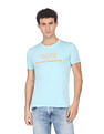 Flying Machine Crew Neck Brand Print T-Shirt