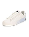 Tommy Hilfiger Women Leather Flatform Sneakers