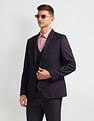 Arrow Dobby Three Piece Suit