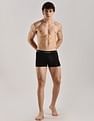 Calvin Klein Underwear Low Rise Solid Black Trunks - Pack Of 3