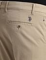 U.S. Polo Assn. Slim Straight Fit Dobby Trousers