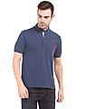 U.S. Polo Assn. Mandarin Collar Slim Fit Polo Shirt