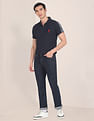 U.S. Polo Assn. Cotton Brand Tape Polo Shirt