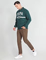 U.S. Polo Assn. Denim Co. Crew Neck Brand Print Sweatshirt
