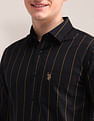 U.S. Polo Assn. Tailored Fit Twill Striped Shirt