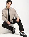 Calvin Klein Jeans Solid Relaxed-Fit Cotton Sweatshirt