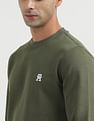 Tommy Hilfiger Solid Monogram Sweatshirt