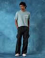 Flying Machine Relaxed Fit Twill Cargo Pants