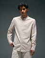 Flying Machine Vertical Striped Regular Fit Shirt