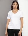 Tommy Hilfiger Solid V-Neck T-Shirt