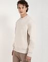 Calvin Klein Jeans Embroidered Logo Relaxed-Fit Cotton Sweatshirt