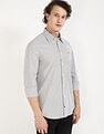 Tommy Hilfiger Striped Slim-Fit Poplin Woven Shirt