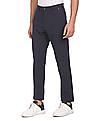 U.S. Polo Assn. Flat Front Check Casual Trousers