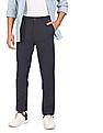 U.S. Polo Assn. Flat Front Check Casual Trousers