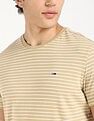 Tommy Hilfiger Striped Slim-Fit Cotton T-Shirt