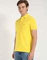 Tommy Hilfiger Solid Regular-Fit Cotton Polo Shirt