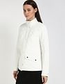 Tommy Hilfiger Regular-Fit Polyester High-Neck Quilted Jacket