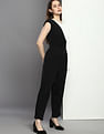 Calvin Klein Round Neck Colour Block Jumpsuit
