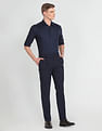 Arrow Slim Fit Mid RiseTrousers