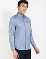 Tommy Hilfiger Solid Regular Fit Sateen Woven Shirt