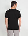 Flying Machine Slim Fit Typographic Print T-Shirt