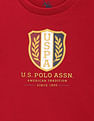 U.S. Polo Assn. Kids Boys Brand Print Cotton T-Shirt